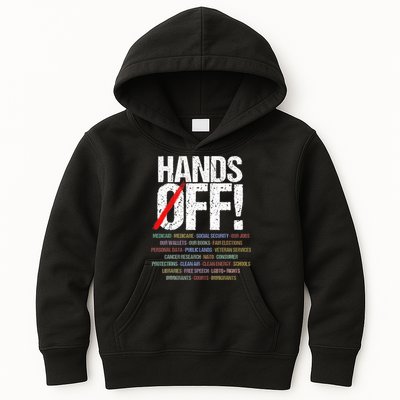 Hands Off Protest  Kids Hoodie