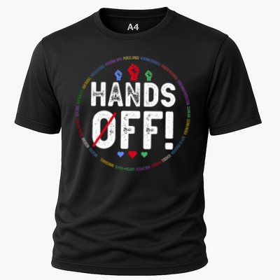 Hands Off Protest Social Security And Medicare Protest  Performance Shirt
