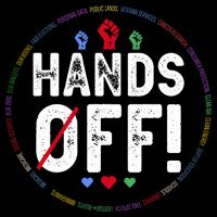 Hands Off Protest Social Security And Medicare Protest  Mesh Reversible Basketball Jersey Tank
