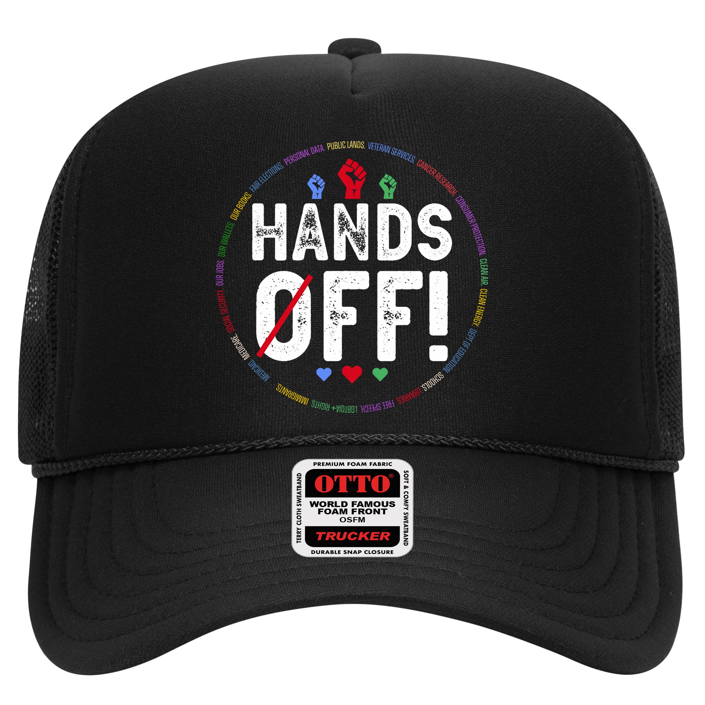 Hands Off Protest Social Security And Medicare Protest  Hat