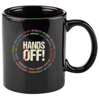Hands Off Protest Social Security And Medicare Protest 11oz C Handle Ceramic Mug