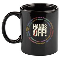 Hands Off Protest Social Security And Medicare Protest 11oz C Handle Ceramic Mug