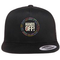 Hands Off Protest Social Security And Medicare Protest Flatbill Hat