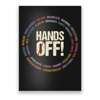 Hands Off Protest Social Security And Medicare Protest Poster
