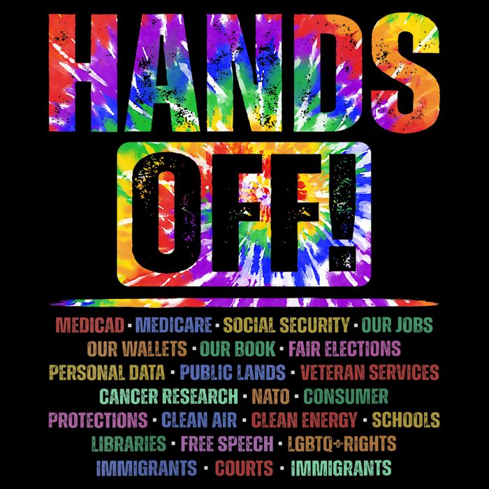  Hands Off Protest Social Security And Medicare Protest V-Neck 16 in Basic Backpack