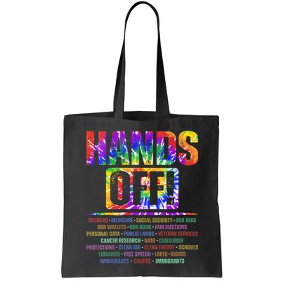  Hands Off Protest Social Security And Medicare Protest V-Neck Bag