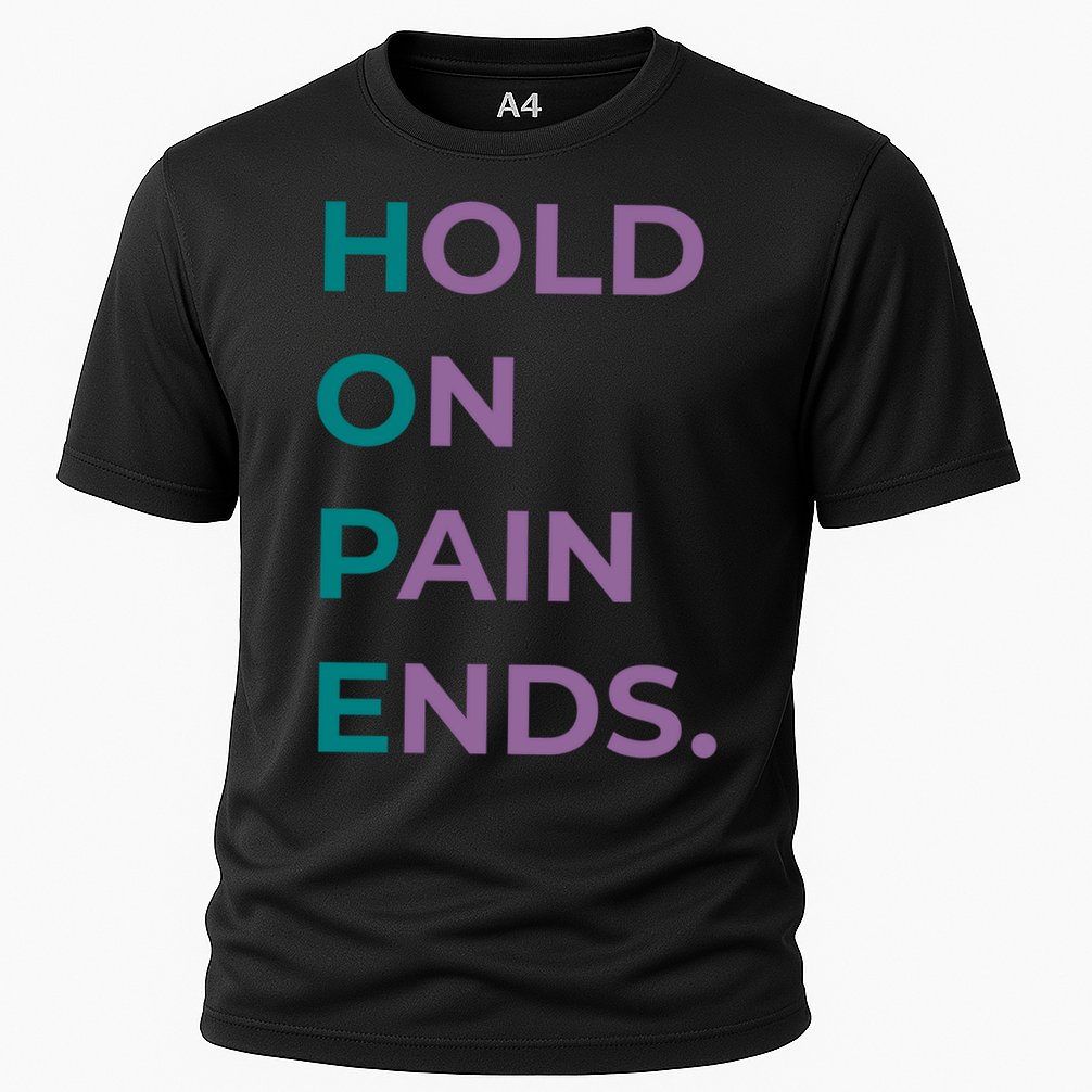 Hold On Pain Ends Hope Suicide Awareness Survivor Gift Performance Shirt