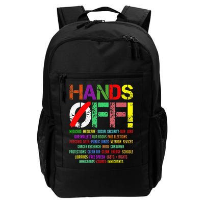 Hands Off Protest Gift Backpack