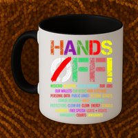 Hands Off Protest Gift Mug