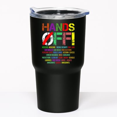 Hands Off Protest Gift Tumbler