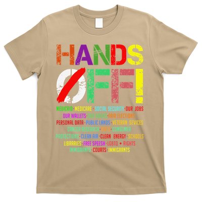 Hands Off Protest Gift T-Shirt