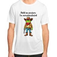 Hold On Partner IM Overstimulated Cow Frog Adult ChromaSoft Performance T-Shirt