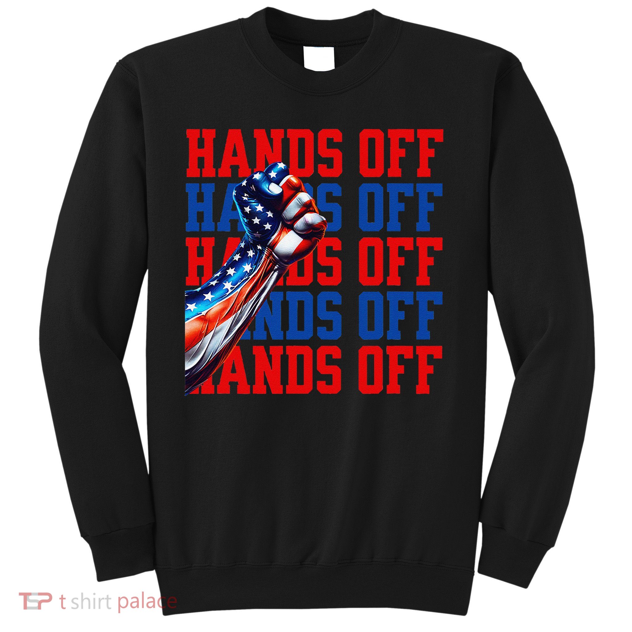 Hands Off Protest Social Security And Medicare Protest Sweatshirt