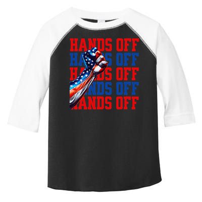 Hands Off Protest Social Security And Medicare Protest Toddler Fine Jersey T-Shirt