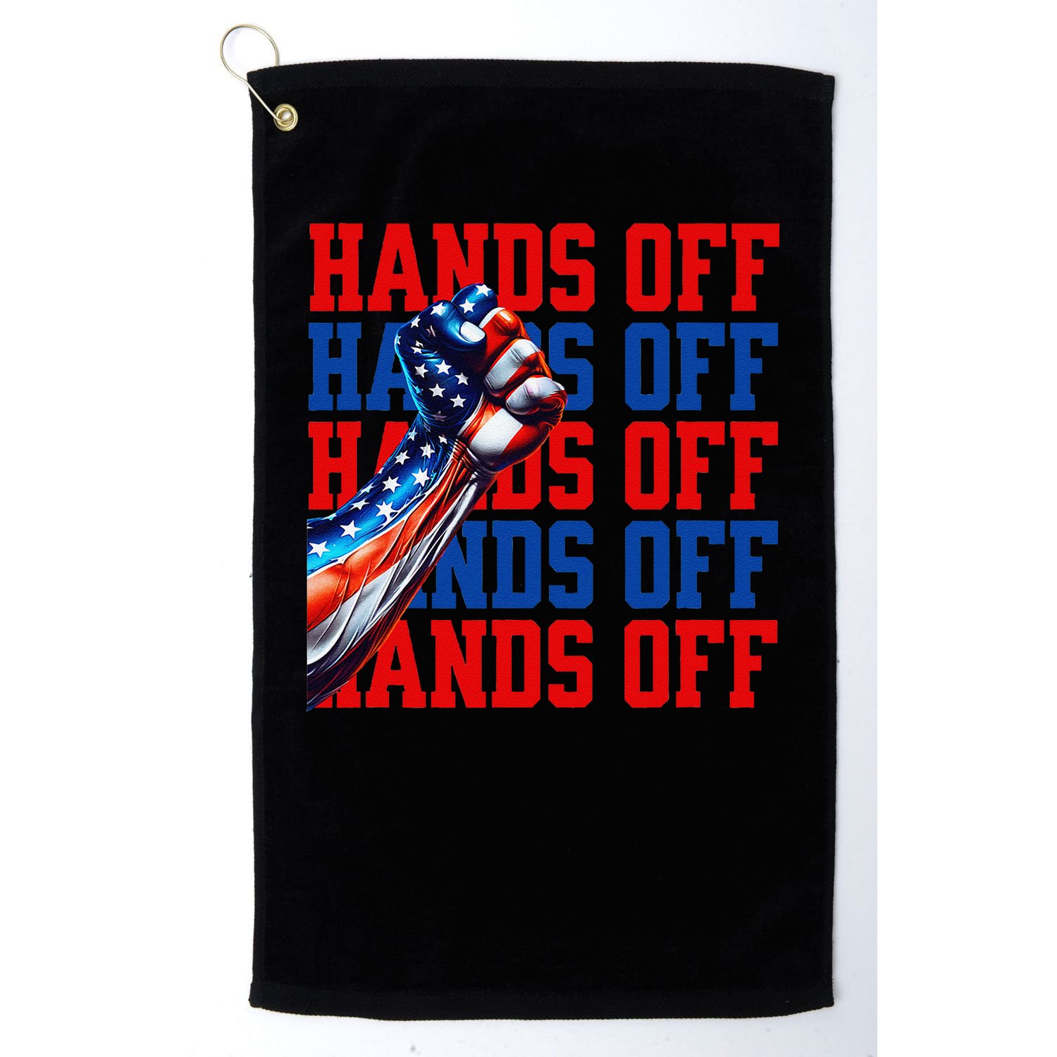 Hands Off Protest Social Security And Medicare Protest Golf Towel