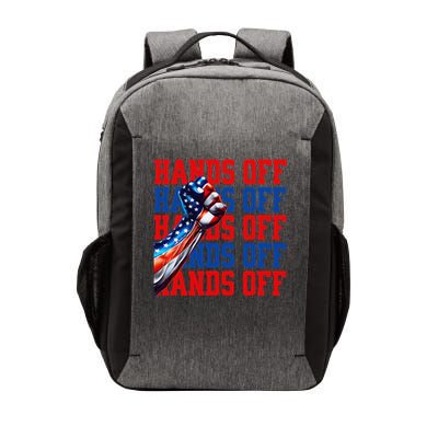 Hands Off Protest Social Security And Medicare Protest Vector Backpack