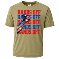 Hands Off Protest Social Security And Medicare Protest Cooling Performance Crew T-Shirt