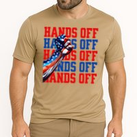 Hands Off Protest Social Security And Medicare Protest Cooling Performance Crew T-Shirt