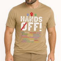 Hands Off Protest Social Security And Medicare Protest Cooling Performance Crew T-Shirt