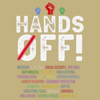 Hands Off Protest Social Security And Medicare Protest Cooling Performance Crew T-Shirt