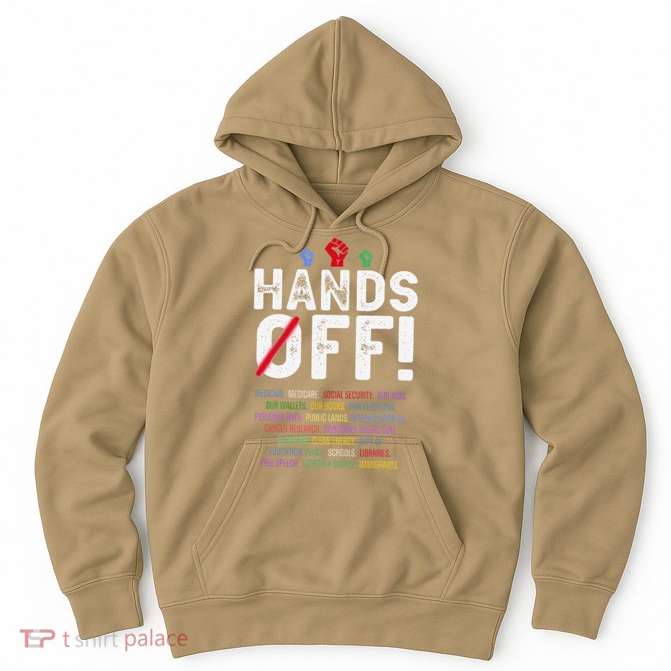 Hands Off Protest Social Security And Medicare Protest Hoodie