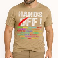 Hands Off Protest Social Security And Medicare Protest Cooling Performance Crew T-Shirt