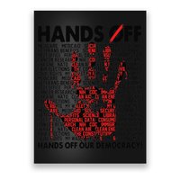 Hands Off Protest Social Security And Medicare Protest Gift Poster
