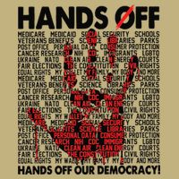 Hands Off Protest Social Security And Medicare Protest Gift Cooling Performance Crew T-Shirt