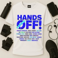 Hands Off Protest  Cooling Performance Crew T-Shirt