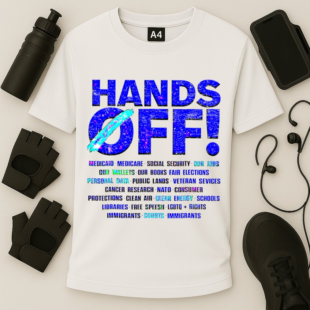 Hands Off Protest  Cooling Performance Crew T-Shirt