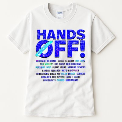 Hands Off Protest  Tall T-Shirt