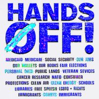 Hands Off Protest  Golf Towel