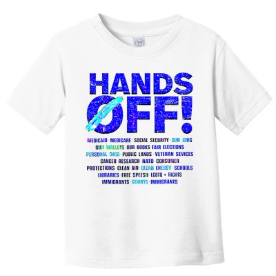 Hands Off Protest  Toddler T-Shirt