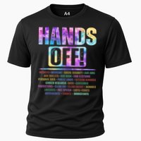 Hands Off Protest Social Security And Medicare Protest   Cooling Performance Crew T-Shirt