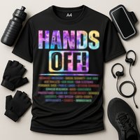 Hands Off Protest Social Security And Medicare Protest   Cooling Performance Crew T-Shirt