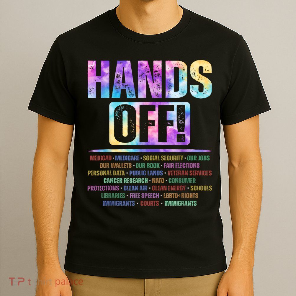 Hands Off Protest Social Security And Medicare Protest   T-Shirt