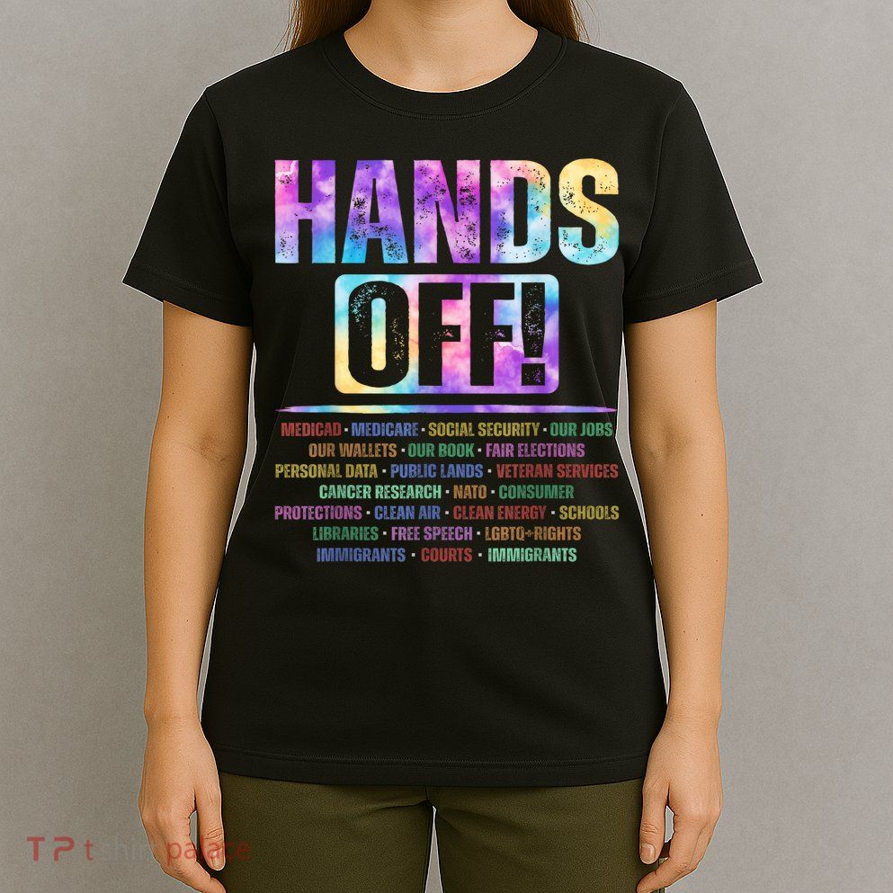 Hands Off Protest Social Security And Medicare Protest   T-Shirt
