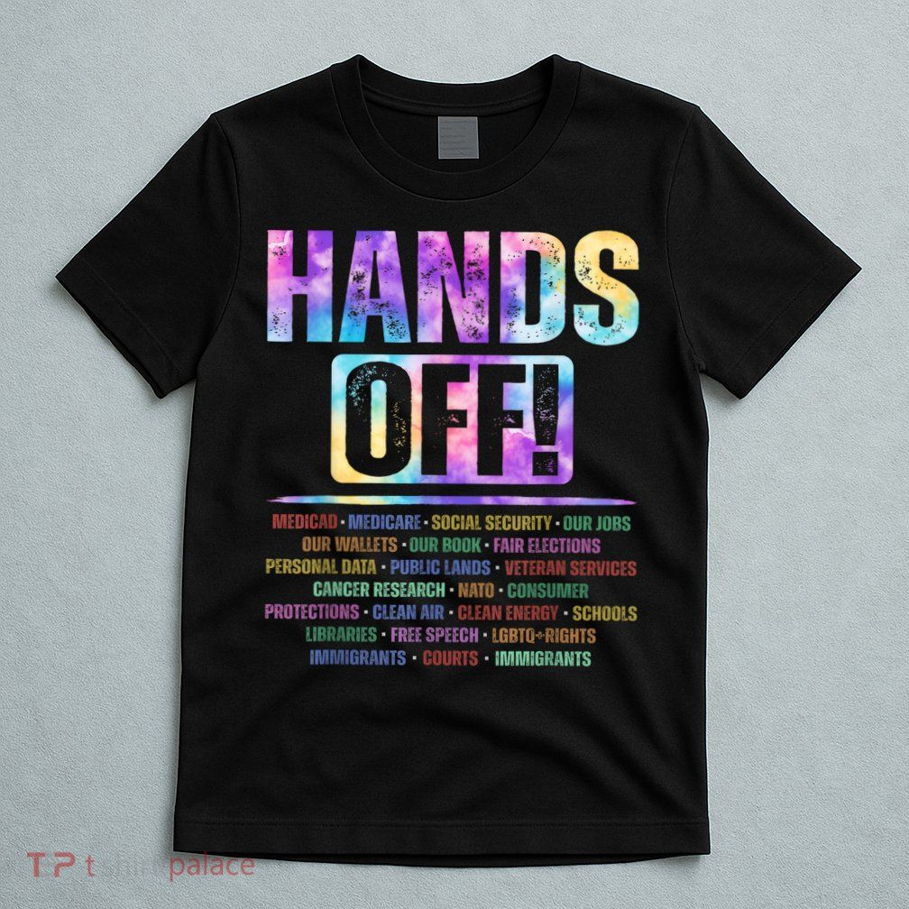 Hands Off Protest Social Security And Medicare Protest   T-Shirt
