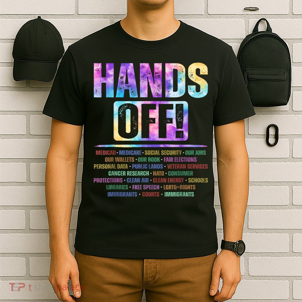 Hands Off Protest Social Security And Medicare Protest   T-Shirt