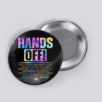 Hands Off Protest Social Security And Medicare Protest   Button