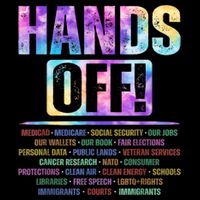 Hands Off Protest Social Security And Medicare Protest   Mesh Reversible Basketball Jersey Tank