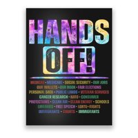 Hands Off Protest Social Security And Medicare Protest   Poster