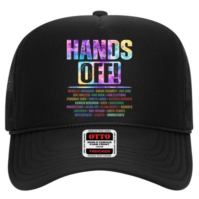 Hands Off Protest Social Security And Medicare Protest   Trucker Hat