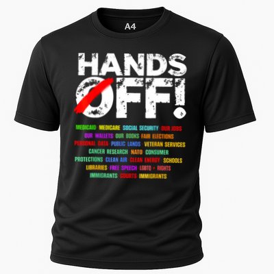 Hands Off Protest Social Security And Medicare Protest  Performance Shirt