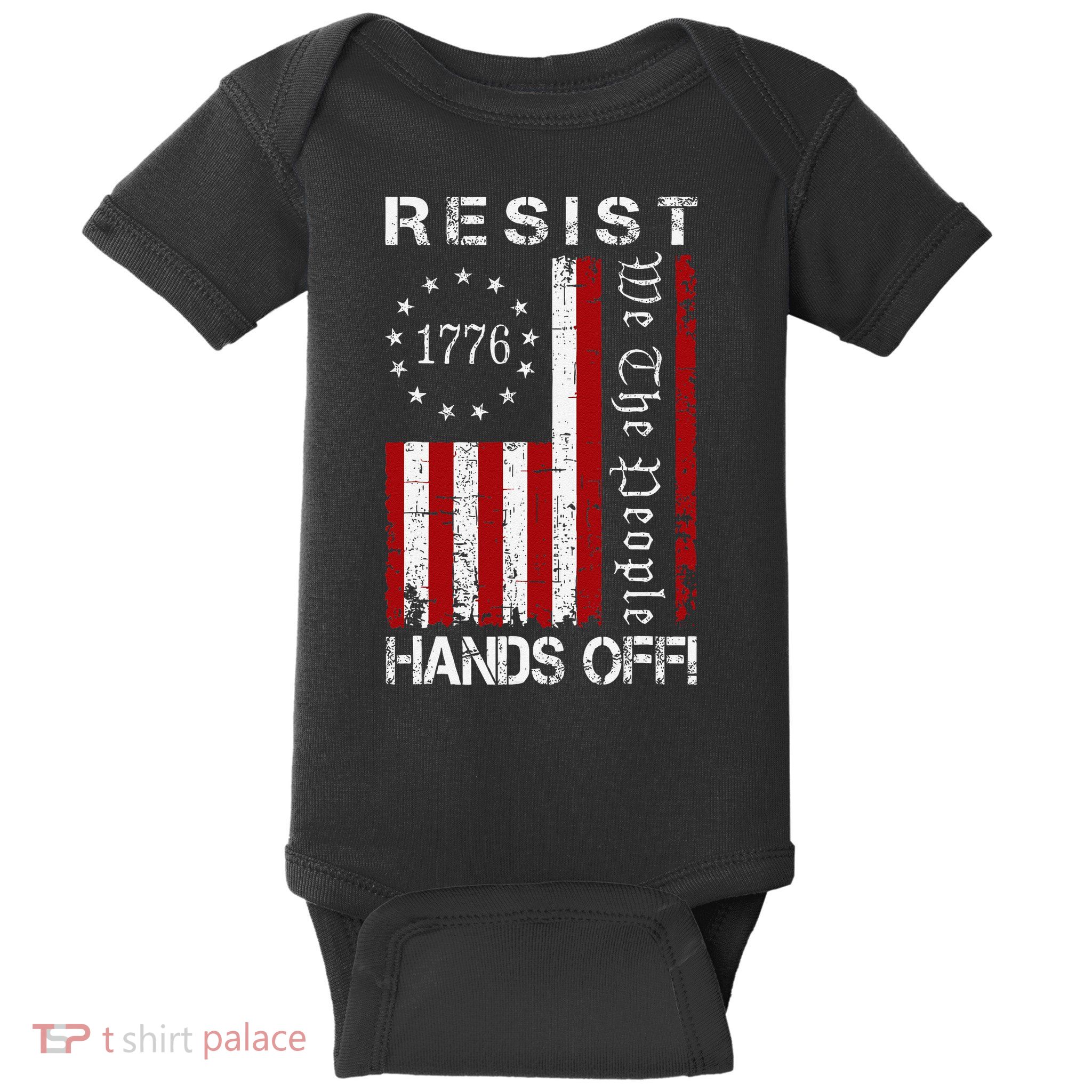 Hands Off Protest Apparel Remove Reverse Reclaim Protest Baby Bodysuit