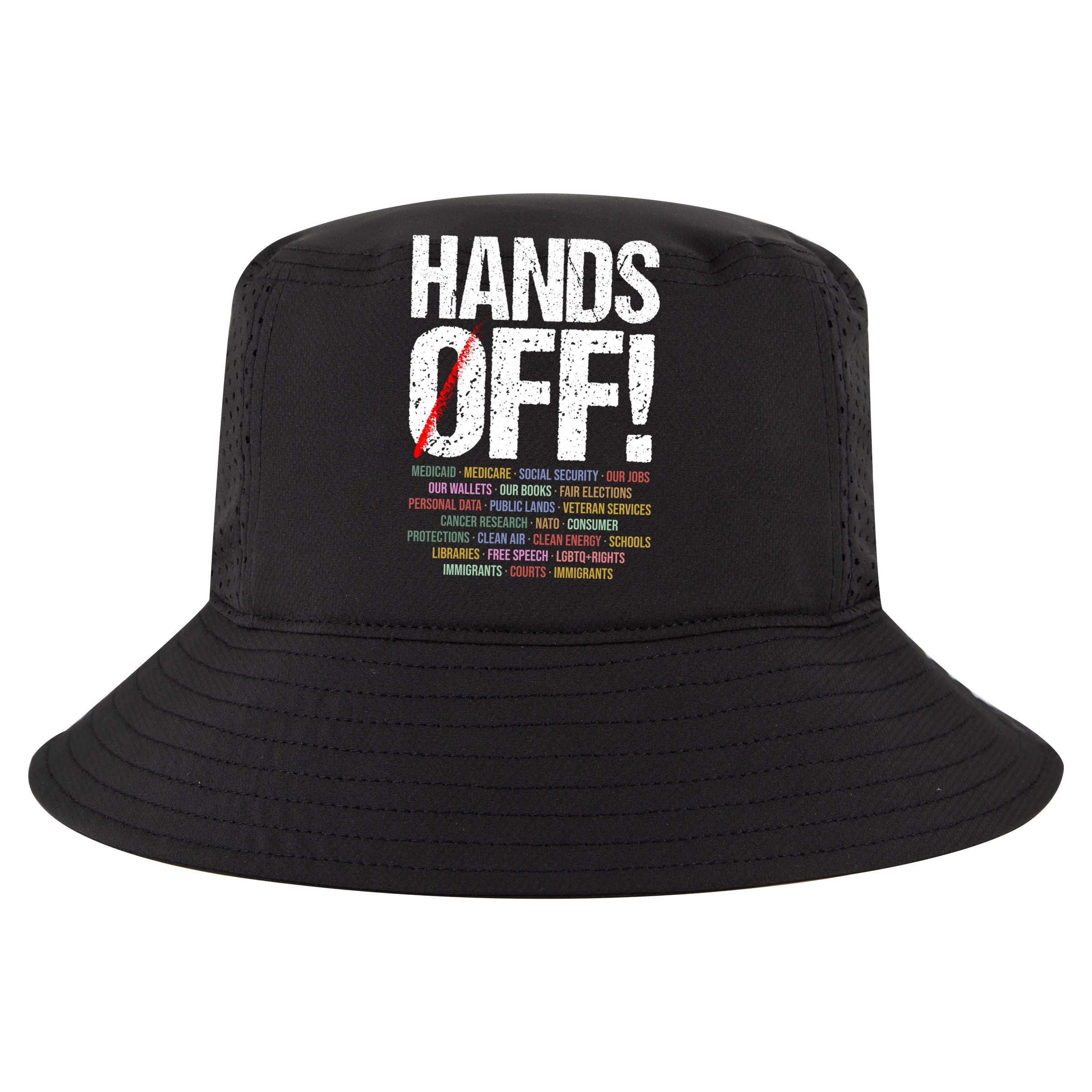 Hands Off Protest Apron