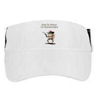 Hold On Partner IM Overstimulated Frog Adult Drive Performance Visor