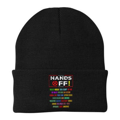 Hands Off Protest Social Security And Medicare Protest Beanie