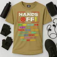 Hands Off Protest Social Security And Medicare Protest Cooling Performance Crew T-Shirt