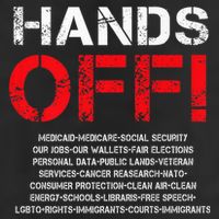 Hands Off Protest Adult Drive Performance Visor
